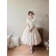 Miss Point Point Garden Embroidered 3-Tier Skirt(Reservation/3 Colours/Full Payment Without Shipping)